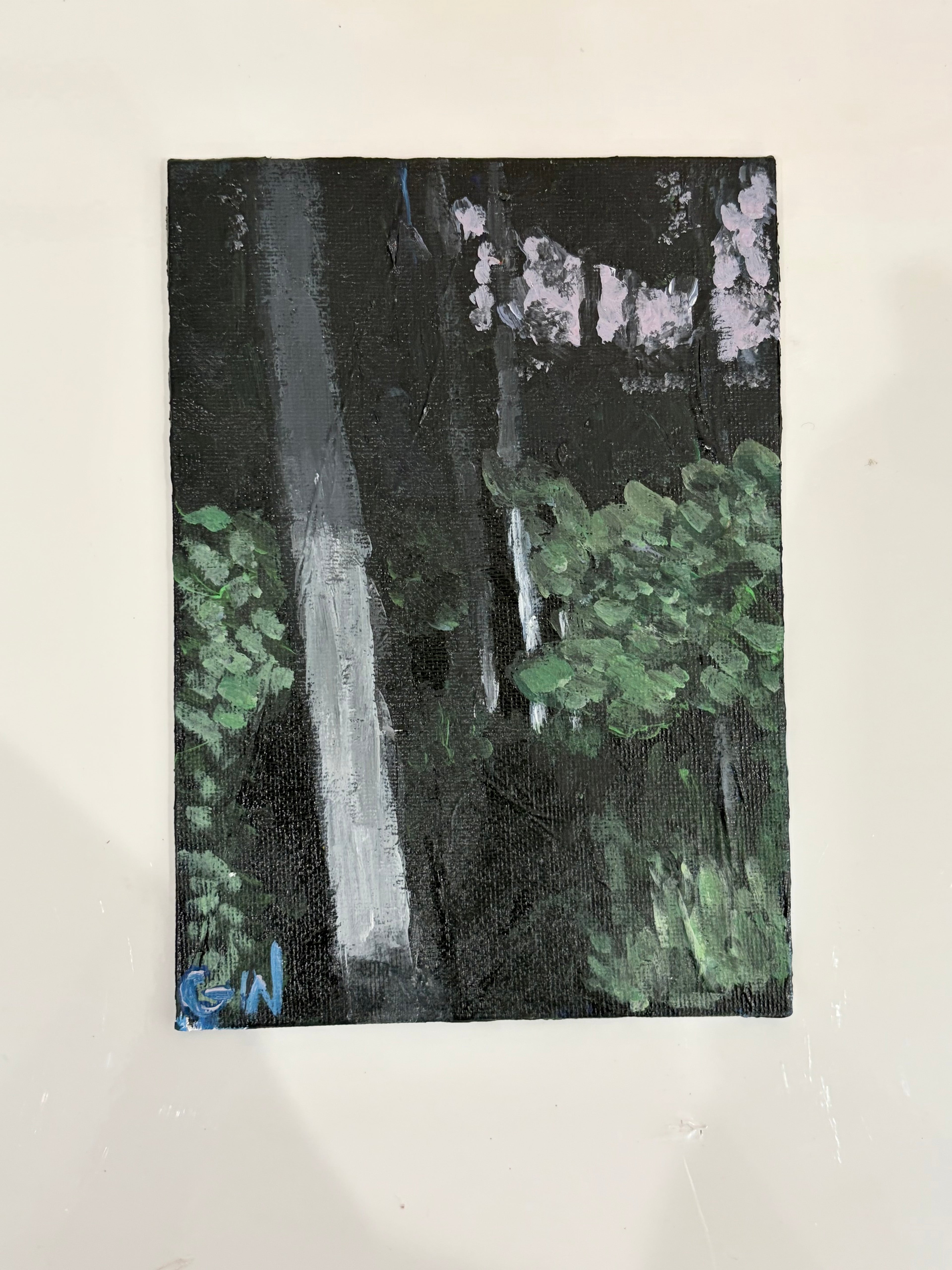 The Forest Outside (Purple Sky atmosphere)