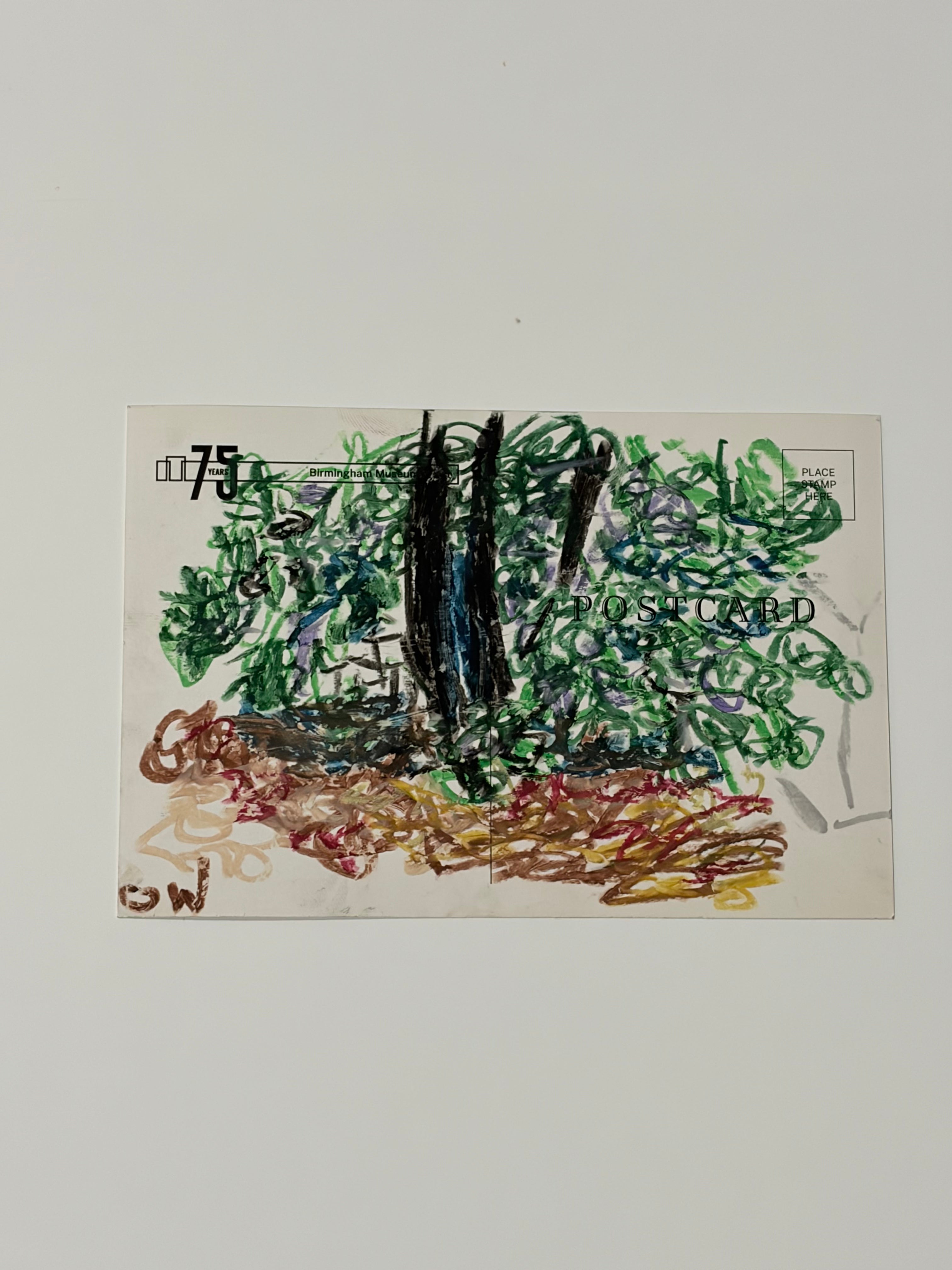Postcard (Magnolia Tree Study)