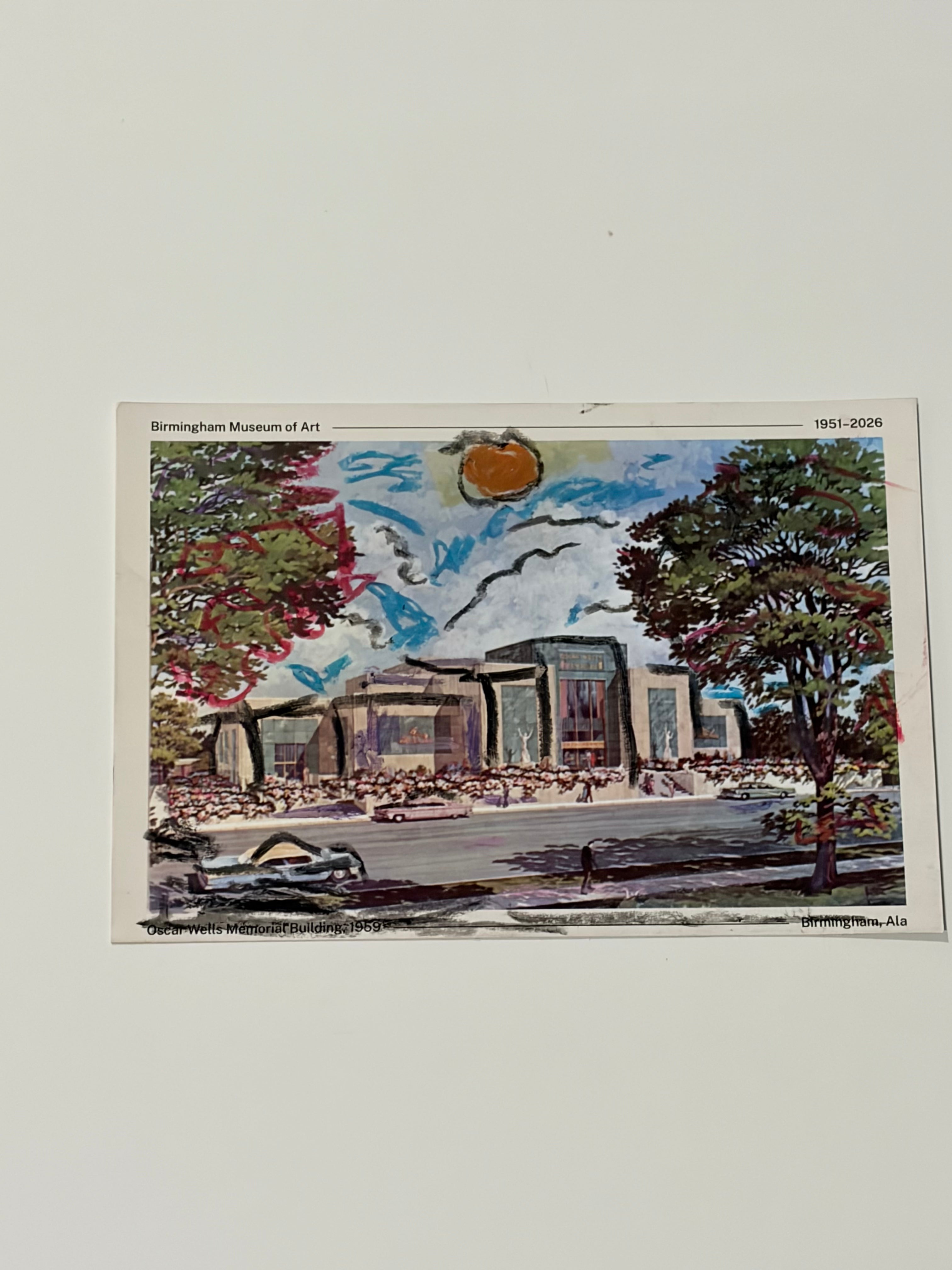 Postcard (Magnolia Tree Study)